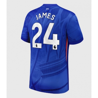 Billige Fotballdrakt Chelsea Reece James #24 Replika Hjemmedrakt 2025-26 Kortermet